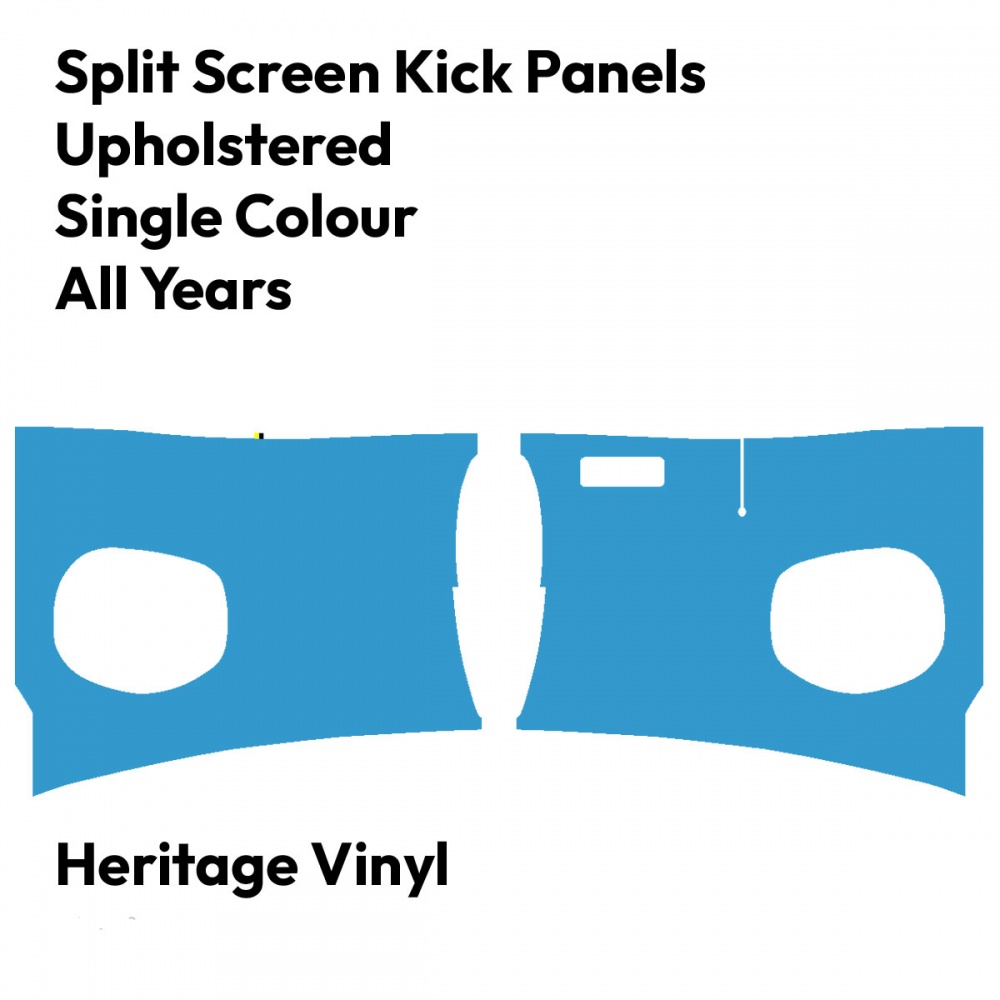 Upholstered Kick Panels Heritage Vinyl